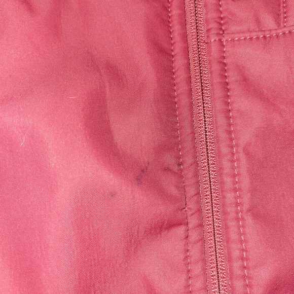 Berne Full Zip Jacket Women's Size Medium Regular Maroon Gray Soft Shell - Picture 8 of 10